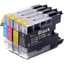 Brother LC77XL / LC77 Compatible Ink Cartridge - Set of 4 (Bk+C+M+Y) - TonerMax