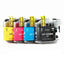 Brother LC133 / LC131 Compatible Ink Cartridge - Set of 4 (Bk+C+M+Y) - TonerMax