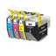 Brother LC3329XL Compatible Ink Cartridge - Set of 4 (Bk+C+M+Y) - TonerMax