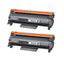 Brother TN2445 Toner Compatible Cartridge X 2 - TonerMax