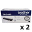 Brother TN2445 Genuine Black Toner 3000 Pages X 2 - TonerMax