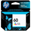 HP 60 Colour Genuine Ink Cartridge - TonerMax