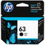 HP63 Black Original Ink Cartridge - TonerMax